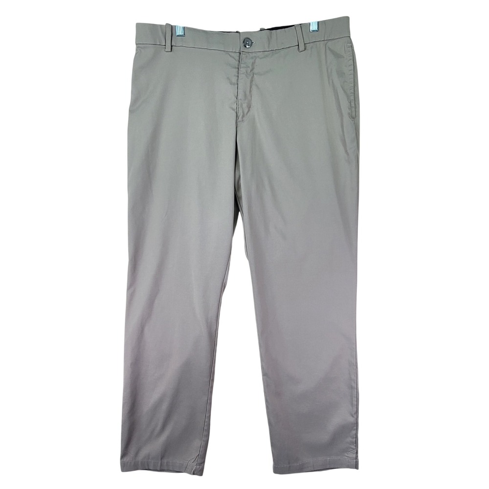 Nike Golf Pants Mens 40x29 Khaki Tan Excellent Dri-Fit Standard Fit AJ5489-247 - Picture 1 of 7